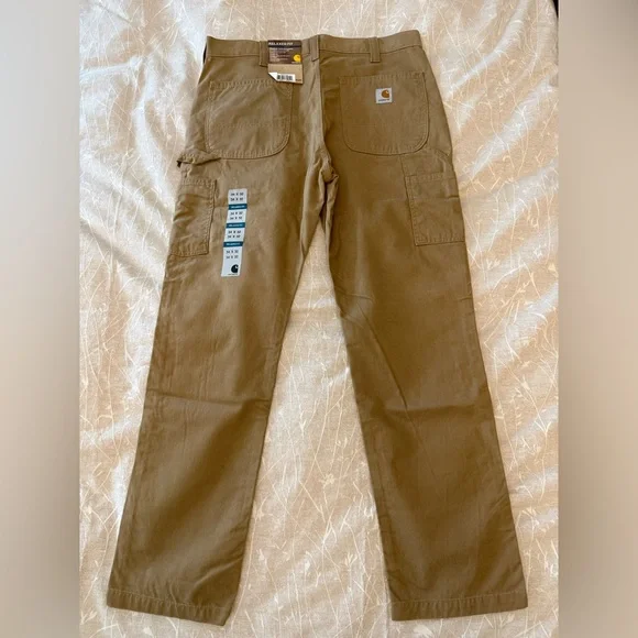 Carhartt Men's Tan Cargo Pants - Picture 1 of 3